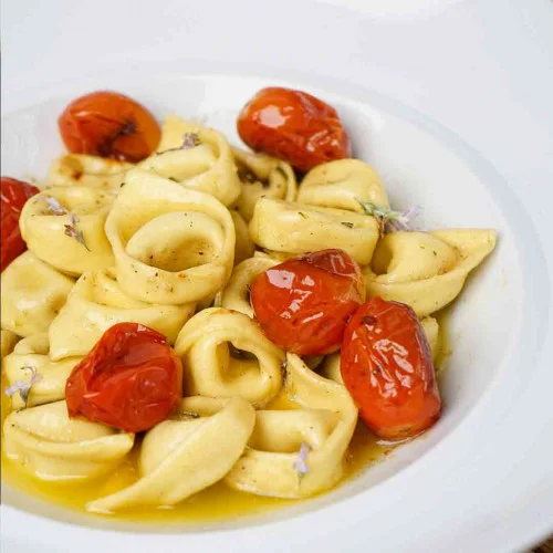 Tortellinis de ricota y mascarpone