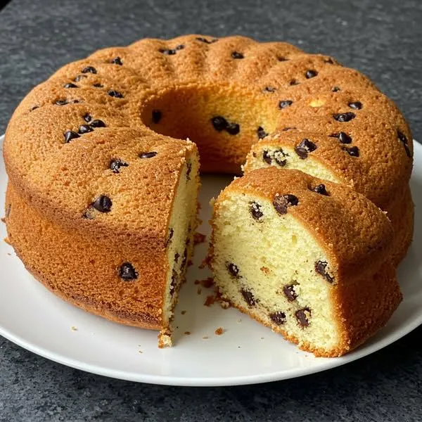 Bizcochuelo con Chips de Chocolate especial para el mate