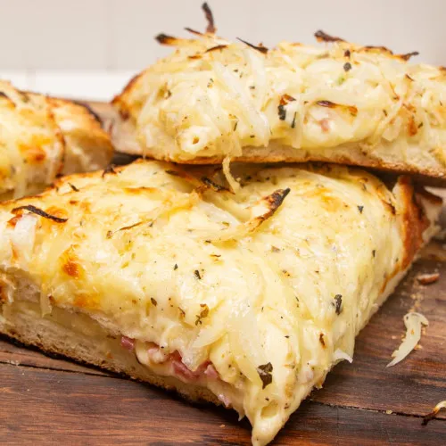 Super fugazzeta rellena