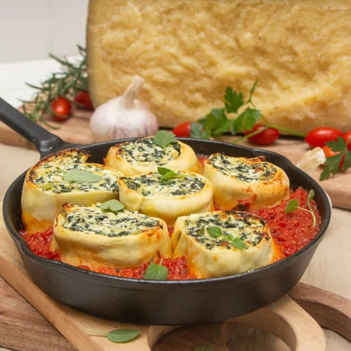 Rolls de lasaña