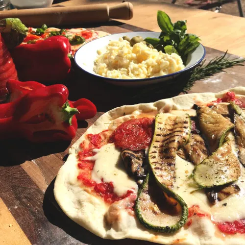 PIZZAS A LA PARRILLA