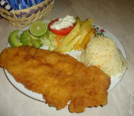 Milanesas de pescado