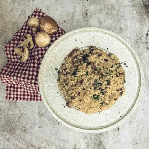 Risotto de hongos