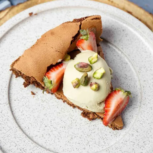 postre de chocolate sin harina