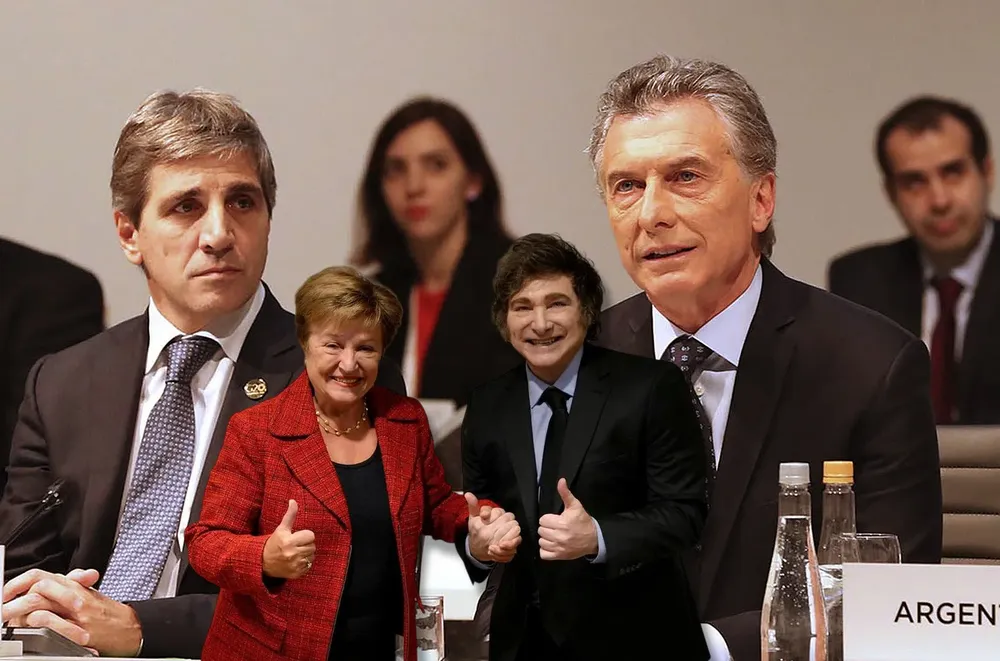 fmi-milei-macri-caputo
