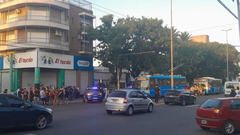 colectiveero baleado