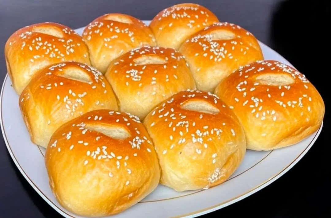 pan casero con sésamo