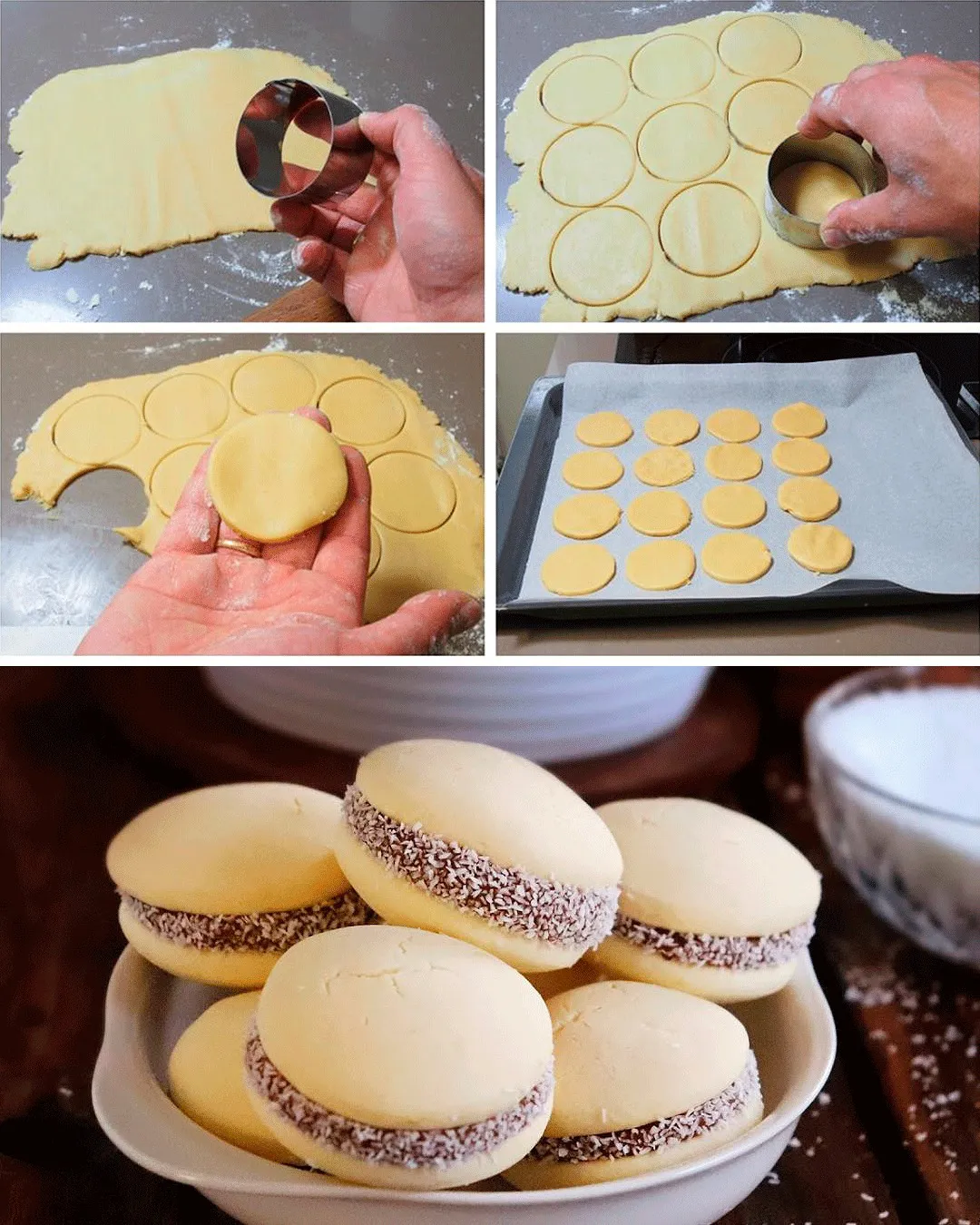 Alfajores de maicena