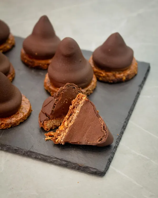 conitos de dulce de leche