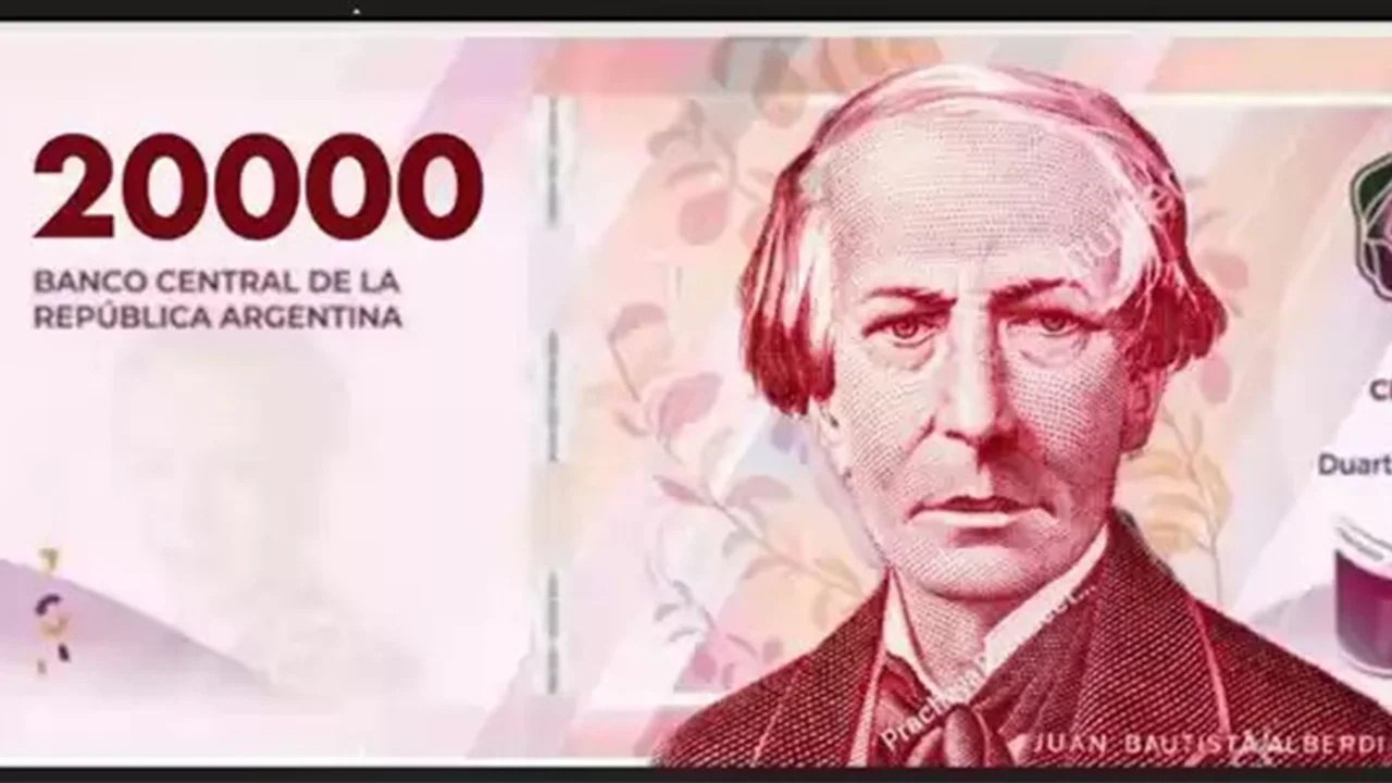 billete 20.000