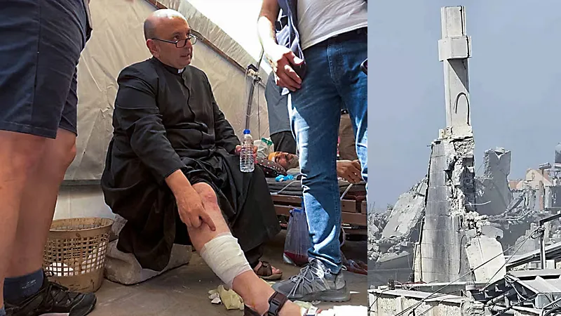 Israel-bombardeo-la-unica-parroquia-catolica-en-Gaza