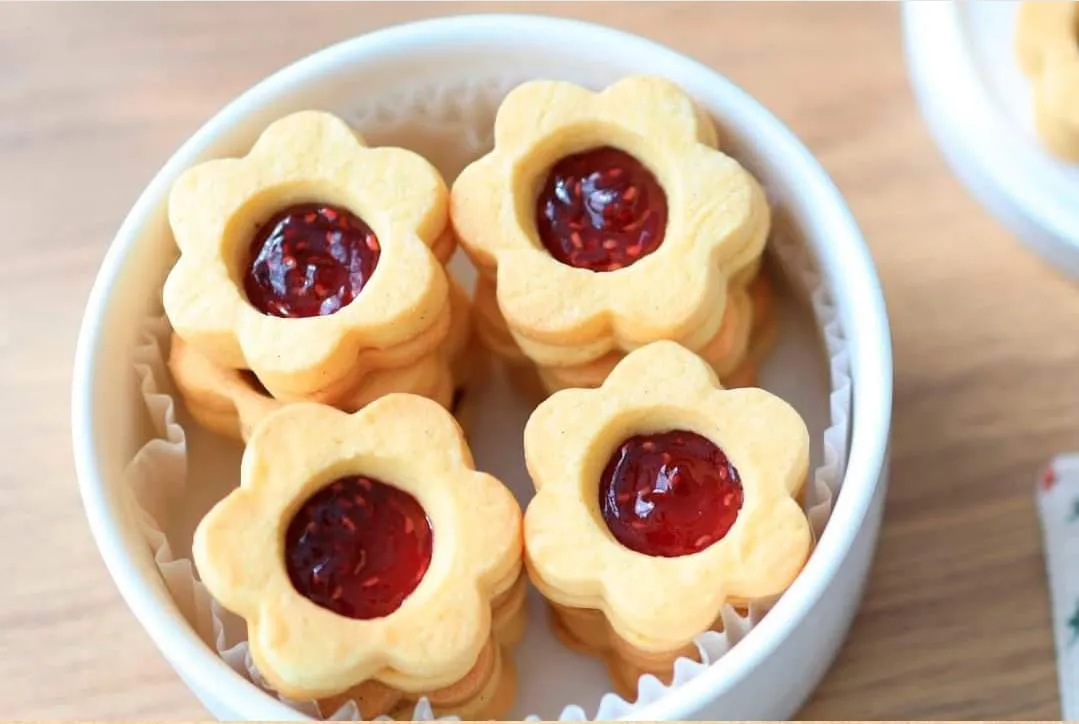 Galletitas con mermelada