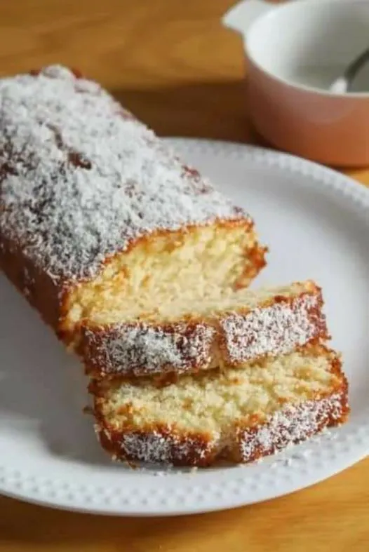Budín de coco