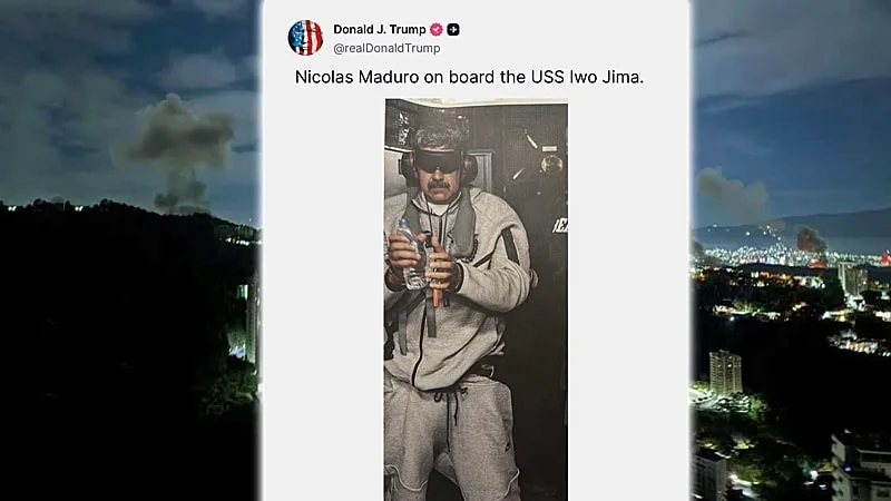 Trump-publico-una-foto-en-la-que-aparece-Maduro-detenido-en-el-portaciones-USS-Iwo-Jima