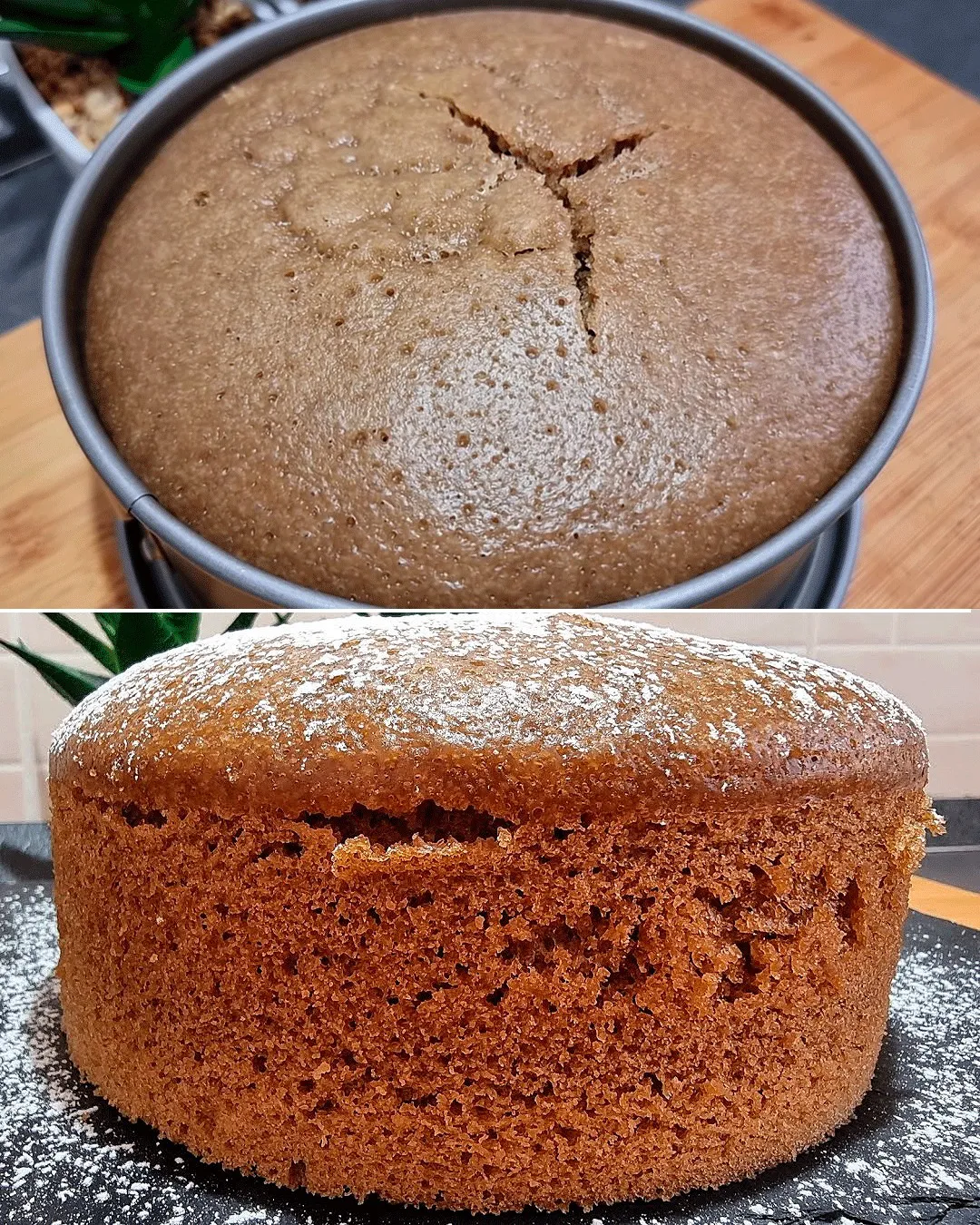 bizcochuelo de chocolate casero