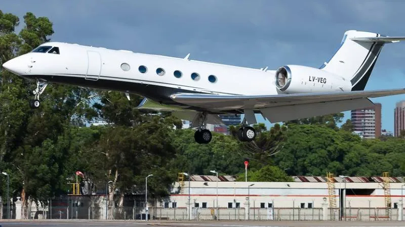 Avión Milei
