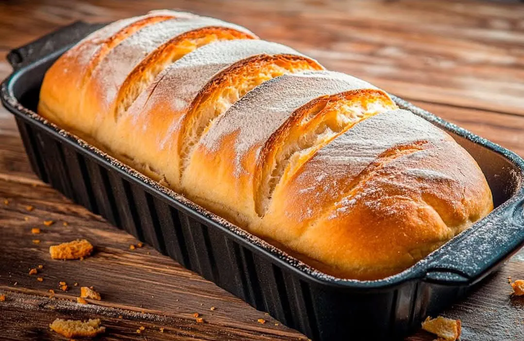 pan de molde  casero