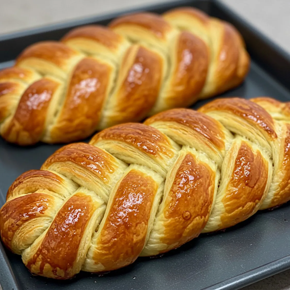 Rosca de hojaldre